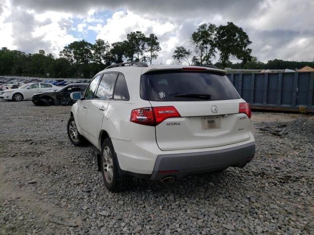 Photo 3 from auction – 2009 ACURA MDX TECHNO with VIN 2HNYD28679H530206