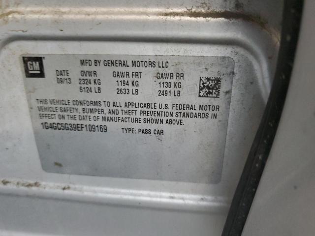 Photo 10 from auction – 2014 BUICK LACROSSE with VIN 1G4GC5G39EF109169