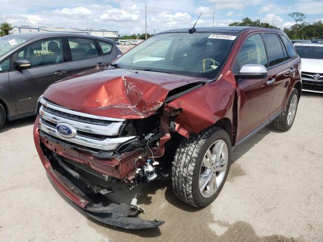 Photo 2 from auction – 2014 FORD EDGE SEL with VIN 2FMDK3JC7EBB60867