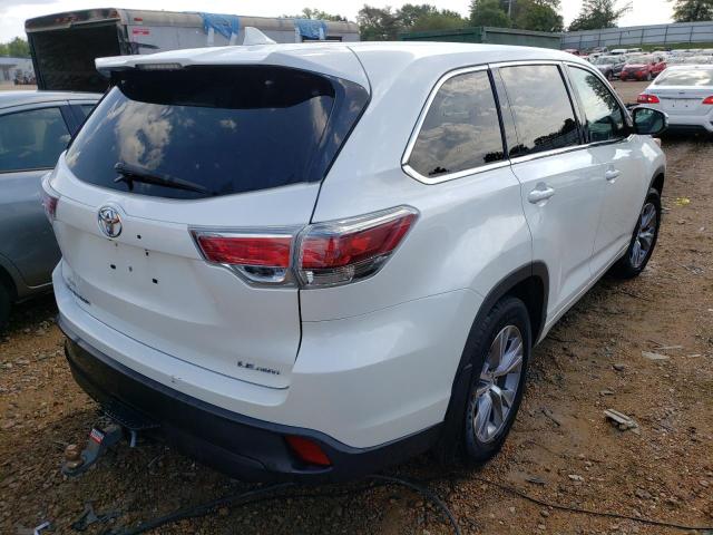 Photo 4 from auction – 2015 TOYOTA HIGHLANDER with VIN 5TDBKRFHXFS106241