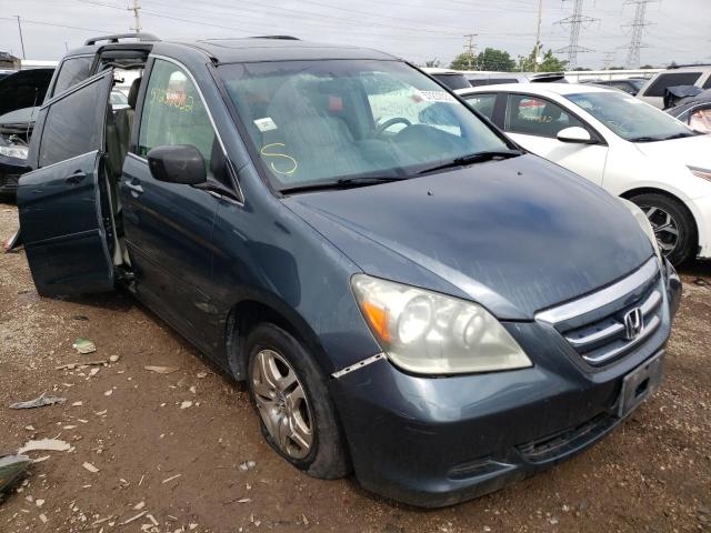 HONDA ODYSSEY EX 2005 with VIN 5FNRL38665B066098 - Photo from auction