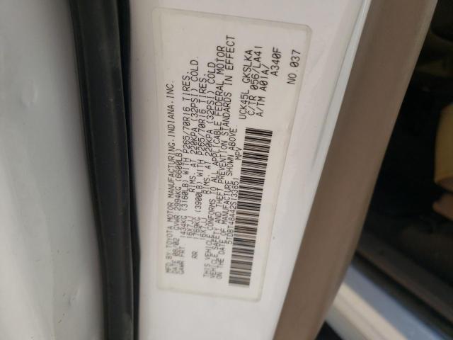 Photo 10 from auction – 2002 TOYOTA SEQUOIA LI with VIN 5TDBT48A42S133851