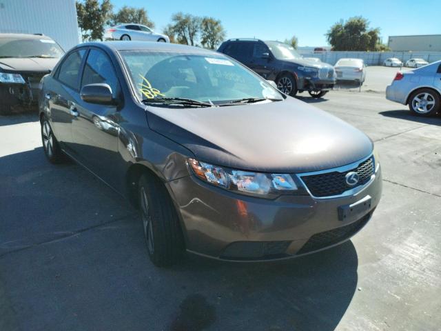 KIA FORTE EX 2013 with VIN KNAFU4A22D5648127 - Photo from auction