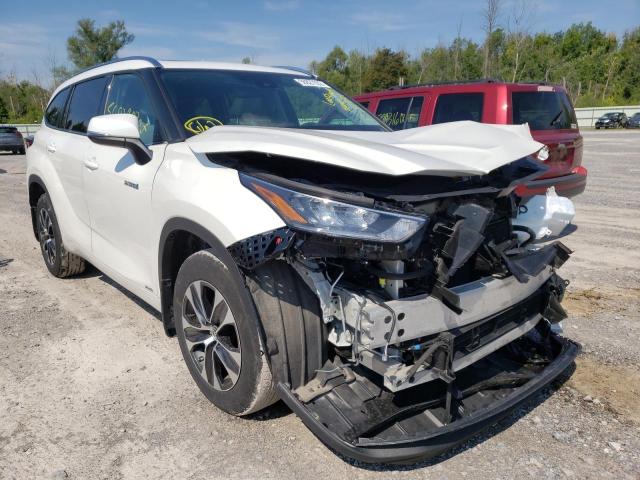TOYOTA HIGHLANDER 2020 with VIN 5TDHBRCH5LS509067 - Photo from auction