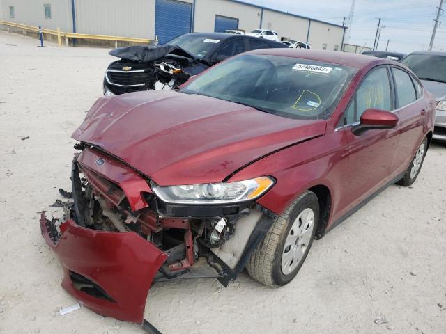 Photo 2 from auction – 2014 FORD FUSION S with VIN 3FA6P0G76ER329145