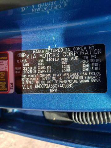 Foto 10 de la subasta – 2016 KIA SOUL + con VIN KNDJP3A53G7409395