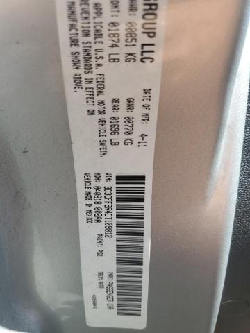 Photo 10 from auction – 2012 FIAT 500 SPORT with VIN 3C3CFFBR4CT109812
