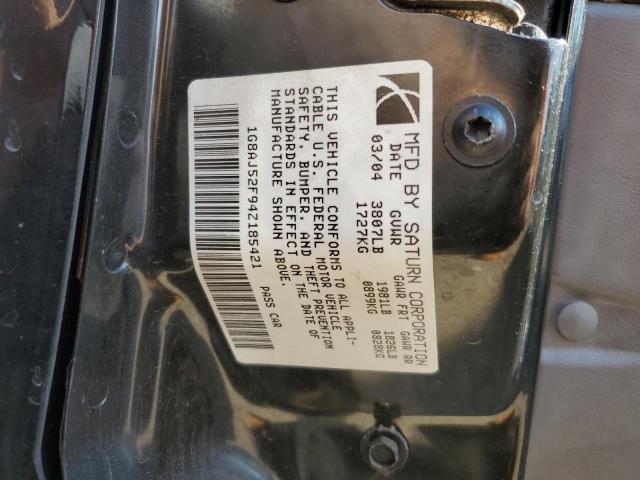 Photo 10 from auction – 2004 SATURN ION LEVEL with VIN 1G8AJ52F94Z185421