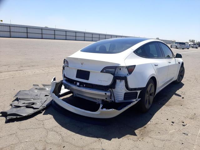 Photo 4 from auction – 2022 TESLA MODEL 3 with VIN 5YJ3E1EB6NF198171