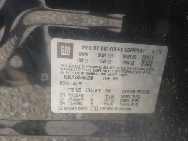 Photo 10 from auction – 2018 BUICK ENCORE PRE with VIN KL4CJASB2JB630200