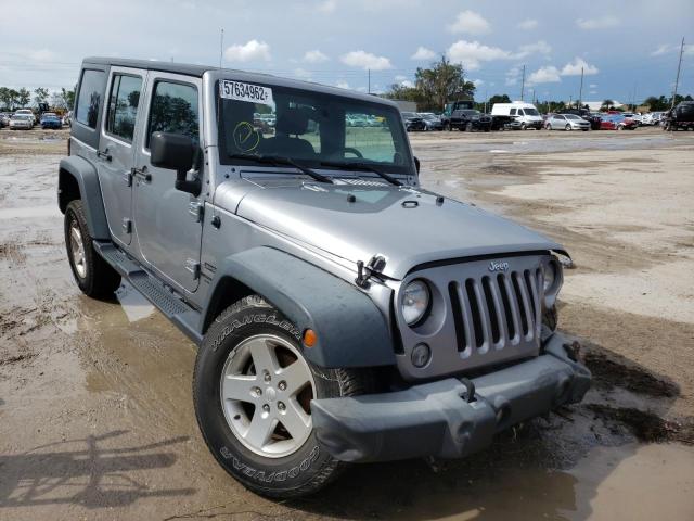 JEEP WRANGLER U 2017 with VIN 1C4BJWDG0HL545271 - Photo from auction