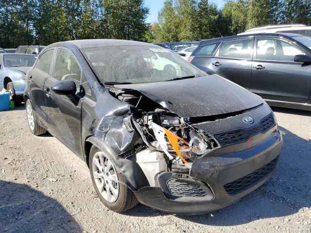 KIA RIO LX 2013 with VIN KNADM5A35D6300998 - Photo from auction