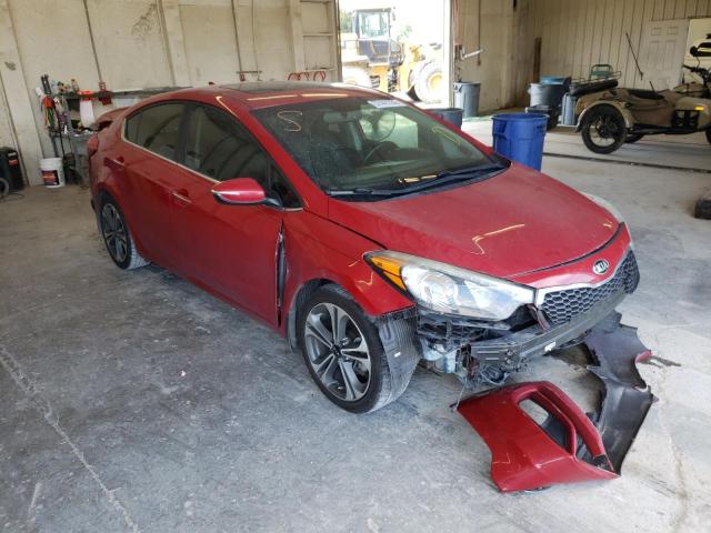 KIA FORTE EX 2016 with VIN KNAFZ4A81G5527650 - Photo from auction