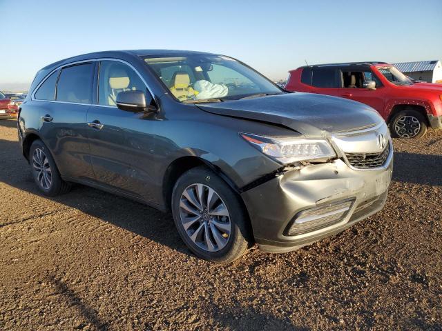 ACURA MDX TECHNO 2016 with VIN 5FRYD4H44GB019487 - Photo from auction