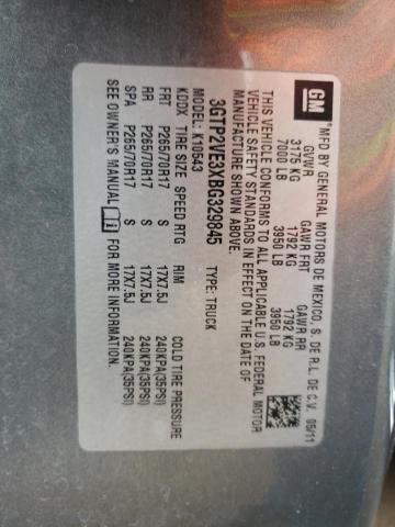 Photo 10 from auction – 2011 GMC SIERRA K15 with VIN 3GTP2VE3XBG329845