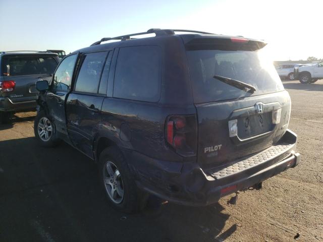 Photo 3 from auction – 2006 HONDA PILOT EX with VIN 2HKYF18466H526630