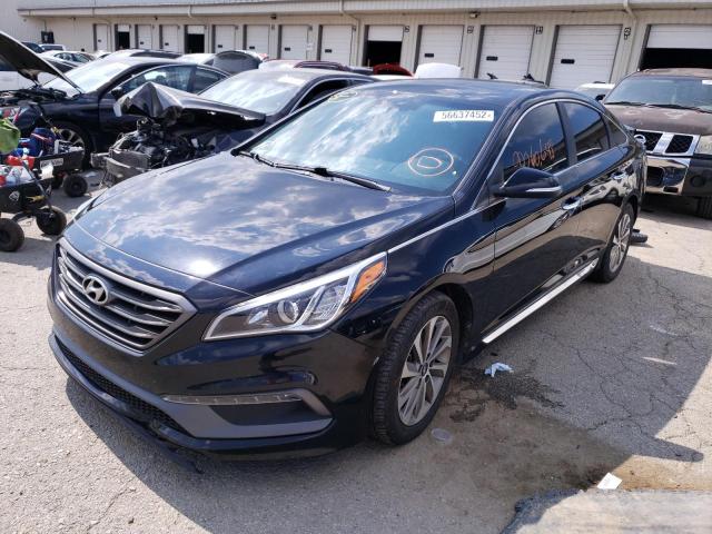 Photo 2 from auction – 2017 HYUNDAI SONATA SPO with VIN 5NPE34AF9HH517769