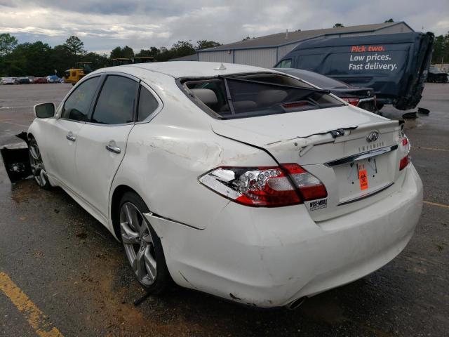 Photo 3 from auction – 2011 INFINITI M37 with VIN JN1BY1AP6BM322529