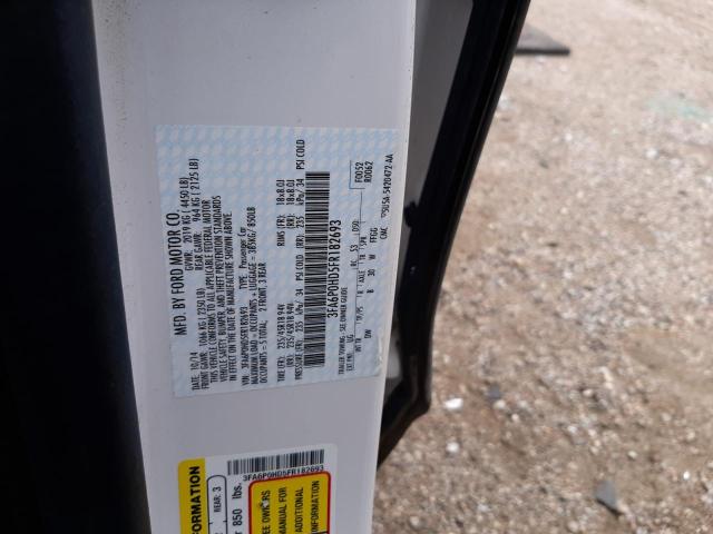 Photo 10 from auction – 2015 FORD FUSION SE with VIN 3FA6P0HD5FR182693