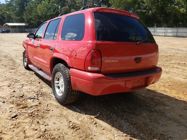 Photo 3 from auction – 2003 DODGE DURANGO SL with VIN 1D4HR48ZX3F611029