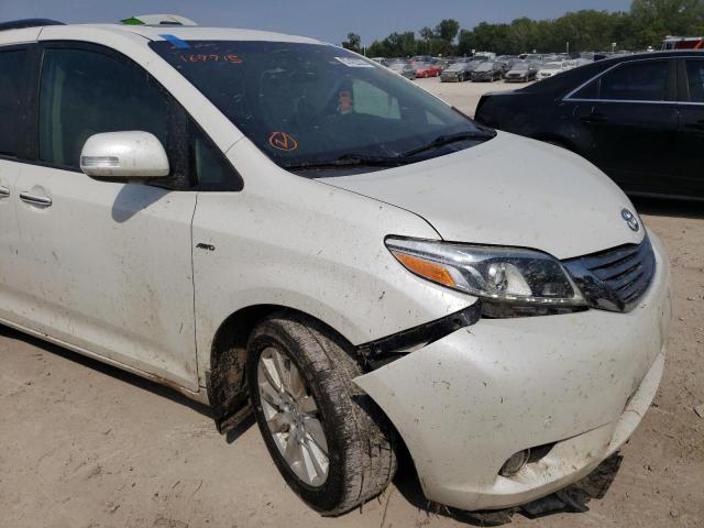 Photo 9 from auction – 2017 TOYOTA SIENNA XLE with VIN 5TDDZ3DCXHS167715