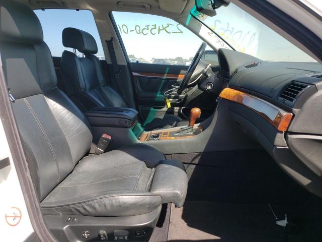 Photo 5 from auction – 2001 BMW 740 I AUTO with VIN WBAGG83411DN86920