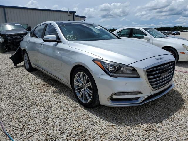 GENESIS G80 2018 with VIN KMHGN4JE2JU236737 - Photo from auction
