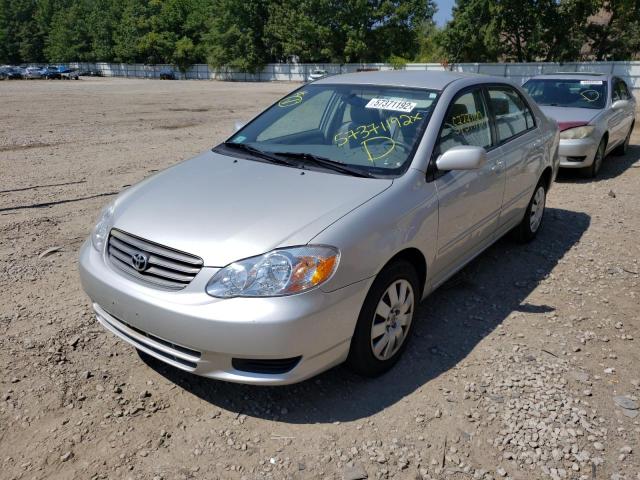 Photo 2 from auction – 2003 TOYOTA COROLLA CE with VIN 2T1BR38E13C162665