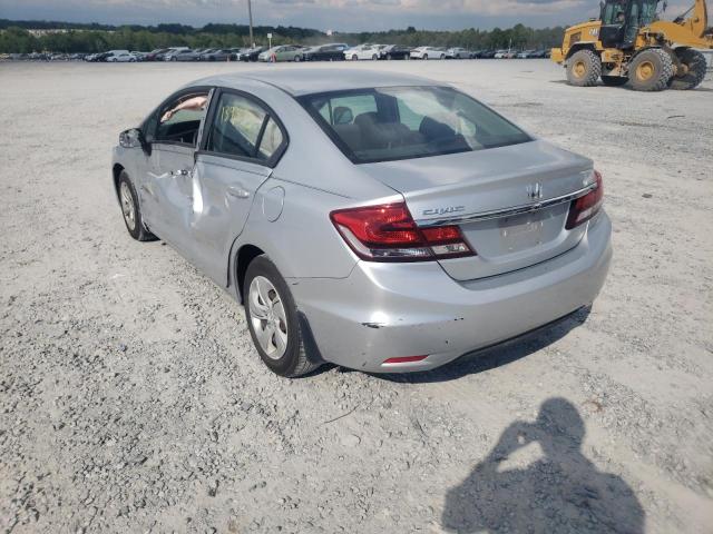 Photo 3 from auction – 2013 HONDA CIVIC LX with VIN 2HGFB2F57DH572897