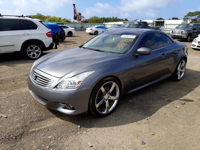 INFINITI G37 BASE 2012 with VIN JN1CV6FE4CM203154 - Photo from auction