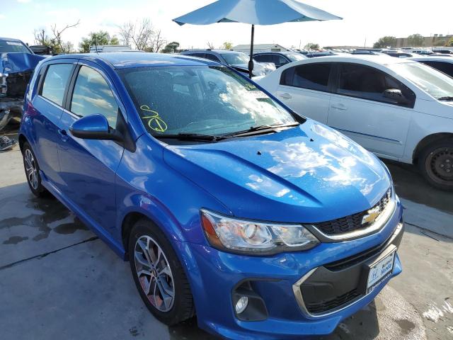 Photo 1 from auction – 2017 CHEVROLET SONIC LT with VIN 1G1JD6SG4H4126168