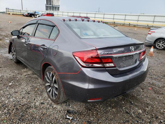 Photo 3 from auction – 2014 HONDA CIVIC EXL with VIN 19XFB2F93EE082536