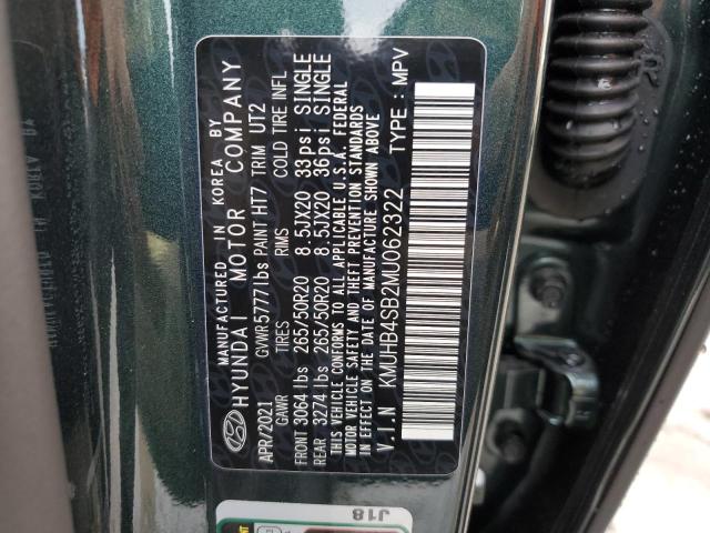 Photo 10 from auction – 2021 GENESIS GV80 BASE with VIN KMUHB4SB2MU062322