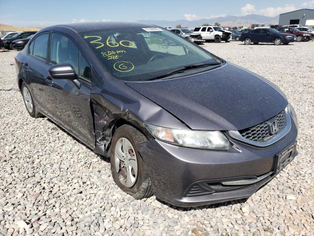 HONDA CIVIC LX 2015 with VIN 19XFB2F58FE271035 - Photo from auction