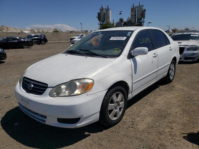 Photo 2 from auction – 2003 TOYOTA COROLLA CE with VIN JTDBR32E830011065