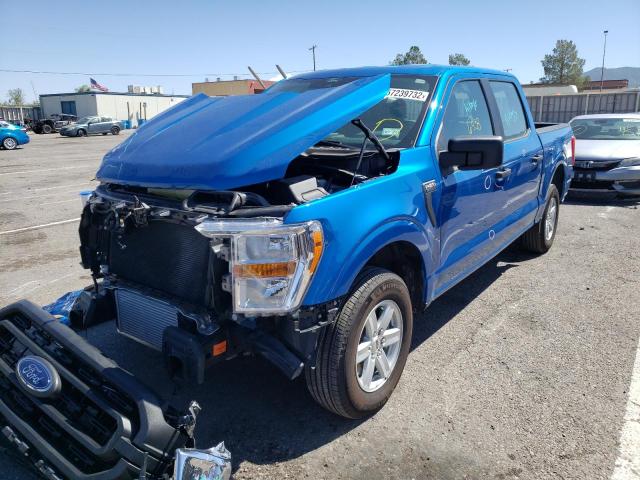 Photo 2 from auction – 2021 FORD F150 SUPER with VIN 1FTEW1CP3MFB86493