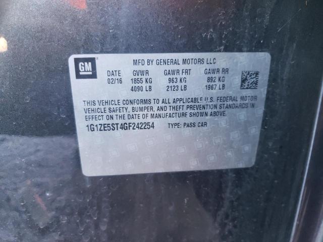 Photo 10 from auction – 2016 CHEVROLET MALIBU LT with VIN 1G1ZE5ST4GF242254