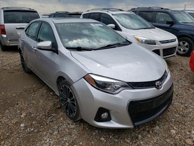 TOYOTA COROLLA L 2014 with VIN 5YFBURHE5EP055185 - Photo from auction