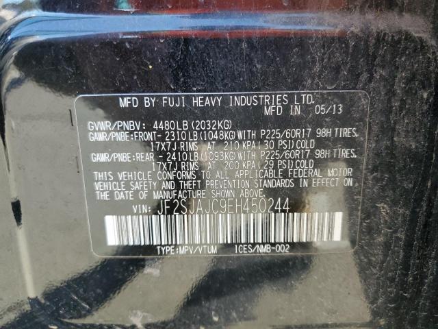 Photo 10 from auction – 2014 SUBARU FORESTER 2 with VIN JF2SJAJC9EH450244