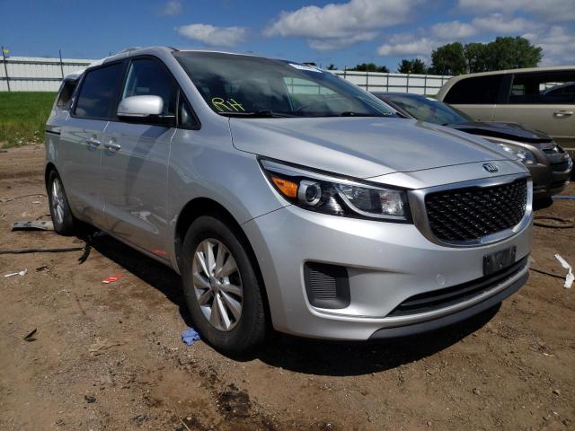 KIA SEDONA LX 2015 with VIN KNDMB5C15F6050685 - Photo from auction