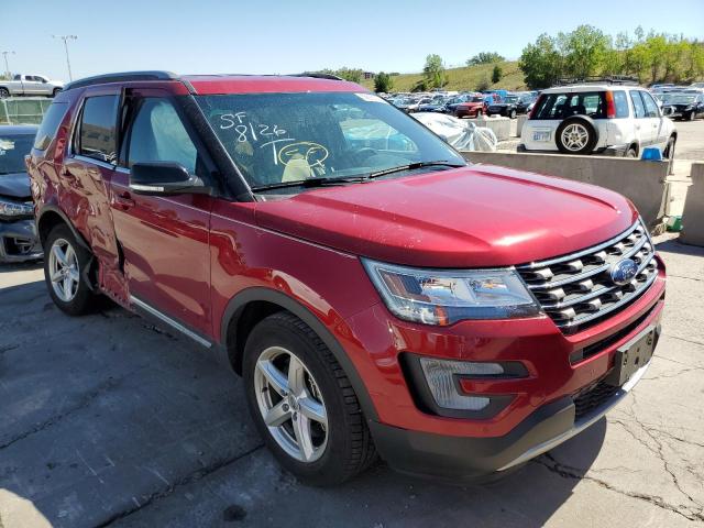 FORD EXPLORER X 2016 with VIN 1FM5K8D82GGC22230 - Photo from auction