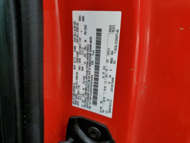 Photo 10 from auction – 2015 FORD F150 with VIN 1FTMF1C8XFKD51034