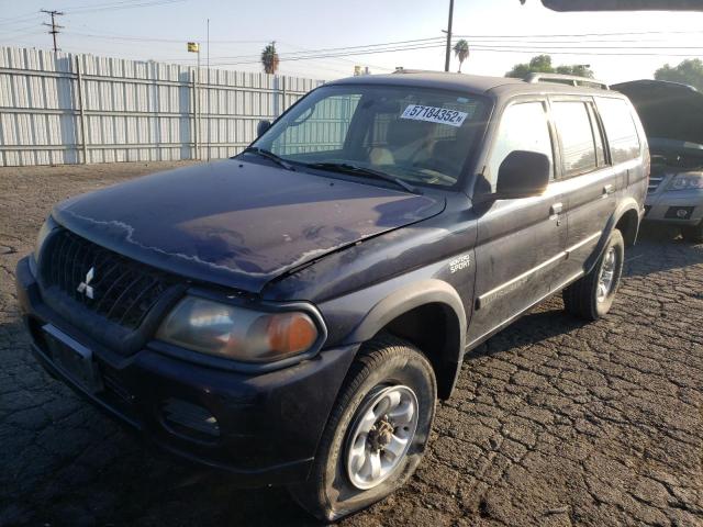 Photo 2 from auction – 2002 MITSUBISHI MONTERO SP with VIN JA4MT21H12J059848