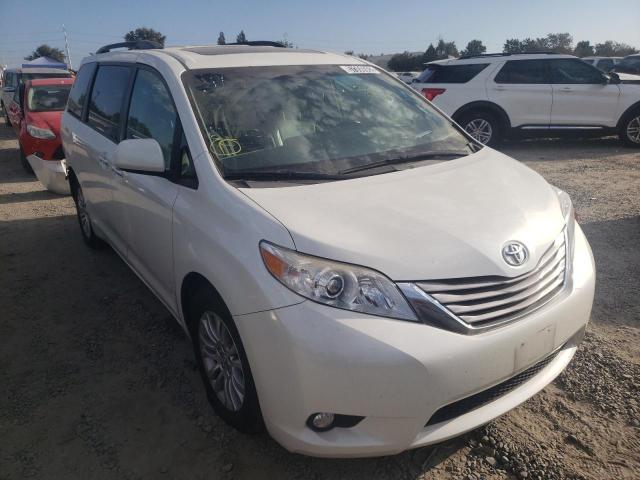TOYOTA SIENNA XLE 2017 with VIN 5TDYZ3DC4HS859129 - Photo from auction