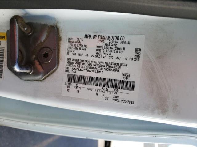 Photo 10 from auction – 2016 FORD TRANSIT CO with VIN NM0LS7F78G1263911