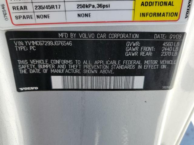 Photo 10 from auction – 2009 VOLVO C70 T5 with VIN YV1MC67299J076546