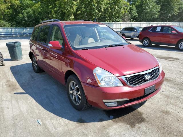 KIA SEDONA LX 2014 with VIN KNDMG4C75E6536251 - Photo from auction