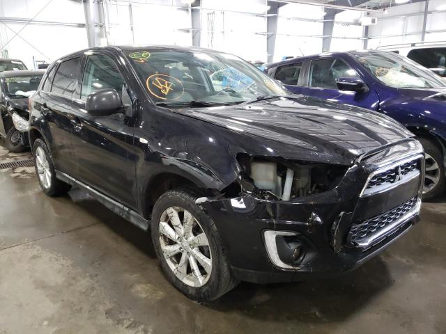 MITSUBISHI OUTLANDER 2015 with VIN 4A4AR4AU2FE001500 - Photo from auction