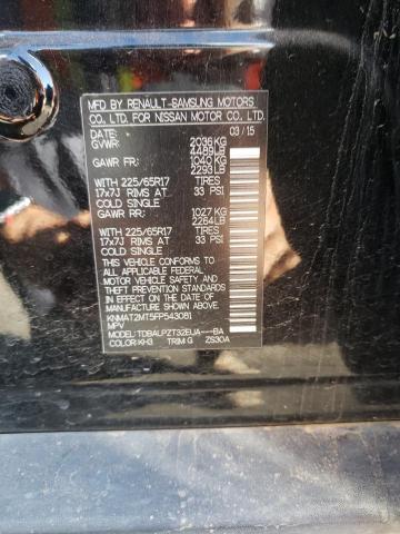 Photo 10 from auction – 2015 NISSAN ROGUE S with VIN KNMAT2MT5FP543081