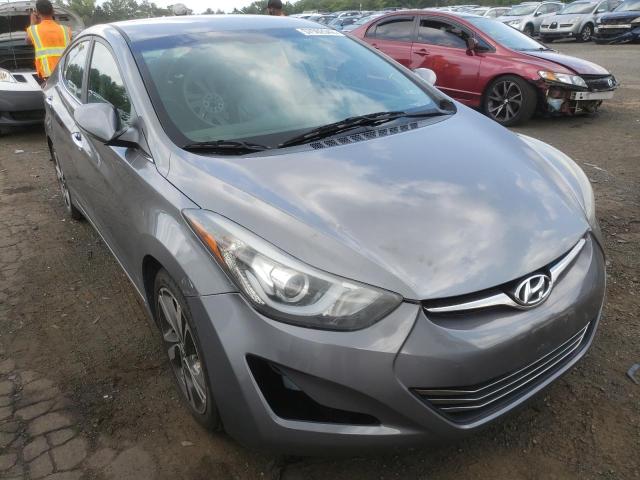 HYUNDAI ELANTRA SE 2014 with VIN 5NPDH4AE3EH460422 - Photo from auction